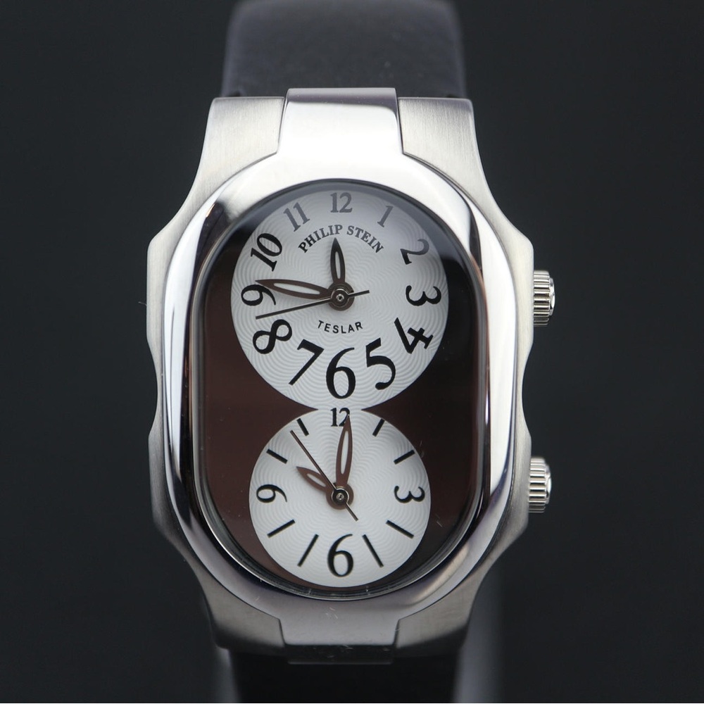 Philip Stein Teslar Dual Time Wristwatch